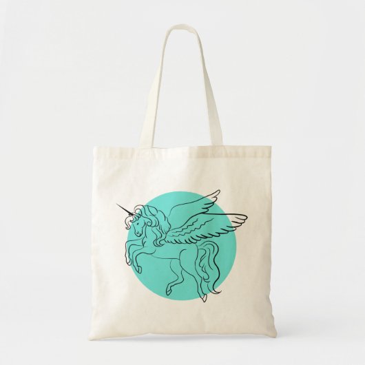 Eenhoorn Tote Bag (Voorkant)