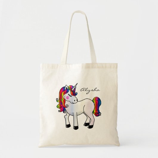 Eenhoorn Tote Bag (Voorkant)