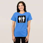 Eenhoorn Tri-Blend Shirt (Voorkant volledig)