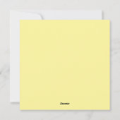 Eenhoorn Vakantiekaart Feestdagenkaart (Achterkant)