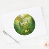 Eenhoorn van de Forest Art Sticker (Envelop)