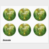 Eenhoorn van de Forest Art Sticker (Vel)