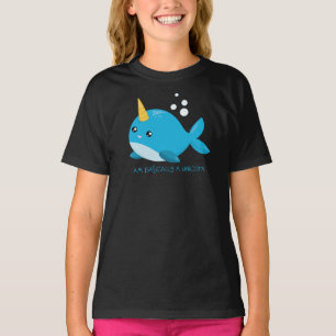Eenhoorn van de Kinder T-shirt van het Zee