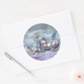 Eenhoorn van de Vrede Kunst Sticker (Envelop)