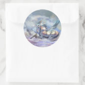 Eenhoorn van de Vrede Kunst Sticker (Tas)