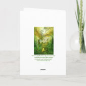 Eenhoorn van het bos Art Card Kaart (Achterkant)