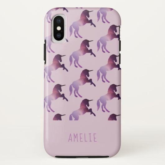 Eenhoorn van het ruimtestelsel Case-Mate iPhone case (Achterkant)