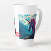 Eenhoorn van Schotland Latte Mok (Rechterhoek)