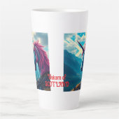 Eenhoorn van Schotland Latte Mok (Voorkant)