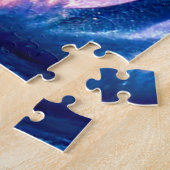 Eenhoorn vechten legpuzzel (Zijkant)