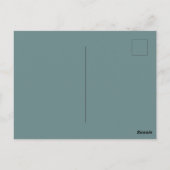 Eenhoorn verbonden met het universum Eenhoorn Briefkaart (Achterkant)