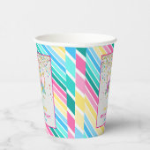 Eenhoorn Verjaardag 1e Verjaardagsfeest Papieren Bekers (Rechts)