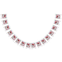 Eenhoorn verjaardag meisje vlaggetjes