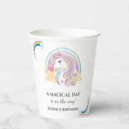 Eenhoorn Verjaardag Party Decoraties Papieren Bekers