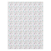 Eenhoorn Verjaardag Party Decoraties Tafelkleed (Voorkant)