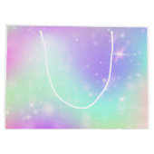 Eenhoorn Verjaardag Party Gift Bag Groot Cadeauzakje (Achterkant)