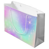 Eenhoorn Verjaardag Party Gift Bag Groot Cadeauzakje (Achterkant Gekanteld)