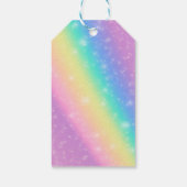 Eenhoorn Verjaardag thema Cadeaulabel (Achterkant)