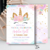 Eenhoorn Verjaardag Uitnodiging Eenhoorn Party Mag