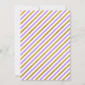 Eenhoorn verjaardag uitnodiging - magisch - Glitte (Achterkant)