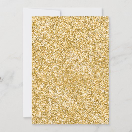 Eenhoorn Verjaardag Uitnodiging Roze Goud Magisch  (Achterkant)