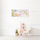 Eenhoorn Verjaardagsfeest Banners (Insitu)