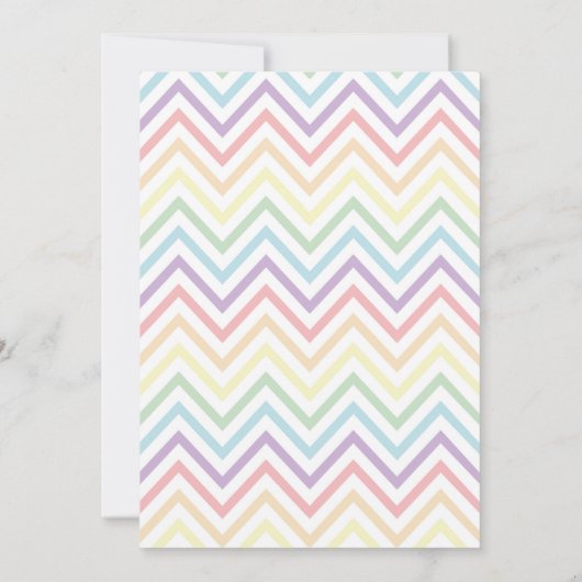 Eenhoorn Verjaardagsfeest Gouden Glitter Regenboog Kaart (Achterkant)