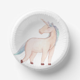Eenhoorn verjaardagsfeestje papieren kommen