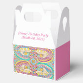 Eenhoorn Verjaardagsfeestje Voorkeur Box Bedankdoosjes (Geopend)