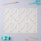 Eenhoorn Verjaardagsmagie – Pastel Fantasie Feest Tissuepapier (Craft)
