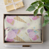 Eenhoorn Verjaardagspatroon Weefsel Papier (Geschenk)