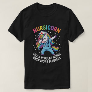 Eenhoorn Verpleegster Energie Helder en Magisch T-shirt