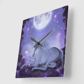 eenhoorn vierkante klok (Hoek)