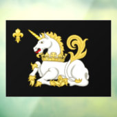Eenhoorn Vlag Raamsticker (Vel 3)