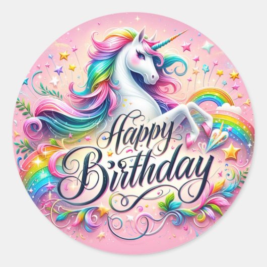 Eenhoorn vraagt zich af Stickers (Voorkant)