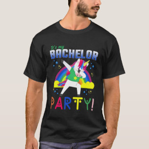 Eenhoorn vrijgezellenfeest Het is mijn vrijgezelle T-shirt