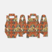 Eenhoorn Wandtapijten Lady Legend Middeleeuws Bedankdoosjes (Uitgevouwen)