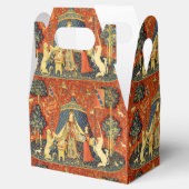 Eenhoorn Wandtapijten Lady Legend Middeleeuws Bedankdoosjes (Geopend)