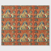 Eenhoorn Wandtapijten Lady Legend Middeleeuws Cadeaupapier (Vlak)