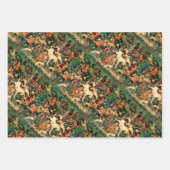 Eenhoorn Wandtapijten Lady Legend Middeleeuws Inpakpapier Vel (Voorkant 2)