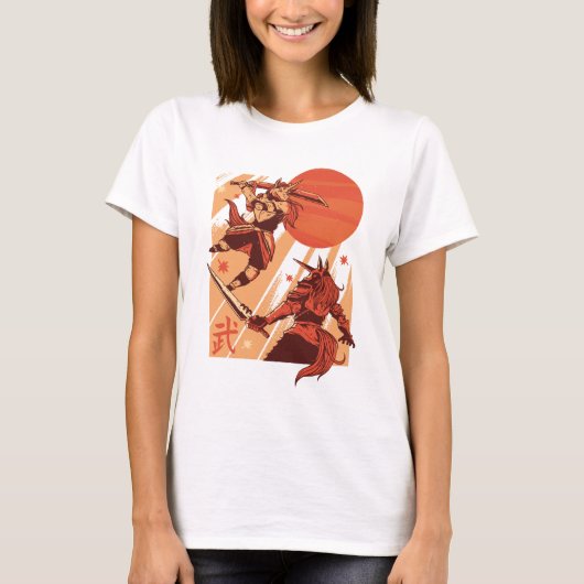 Eenhoorn Warriors T-shirt (Voorkant)