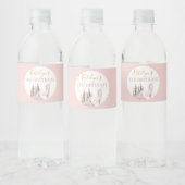 Eenhoorn Waterflesetiket Verjaardag Baby shower Waterfles Etiket (Flessen)