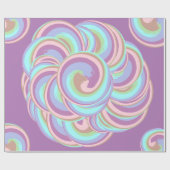 eenhoorn werveling cadeaupapier (Vlak)