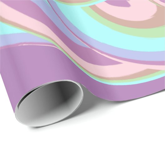 eenhoorn werveling cadeaupapier (Rol Hoek)