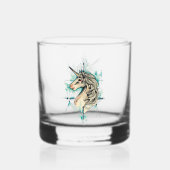 Eenhoorn Whisky Glas (Voorkant)