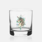 Eenhoorn Whisky Glas (Achterkant)