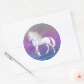 Eenhoorn White Beauty Sticker (Envelop)