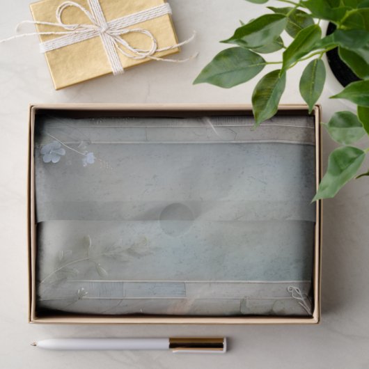  eenhoorn & winterfee bloemendecoupage tissuepapier (Geschenk)