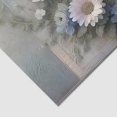  eenhoorn & winterfee bloemendecoupage tissuepapier (Detail)