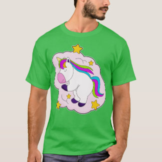 Eenhoorn Wolken 2 T-shirt